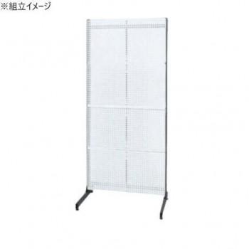 サカエ 仕合わせ取り合わせ パンチングパネルタイプ 892×550×2005粍 パール白いこと PLS-4PDW