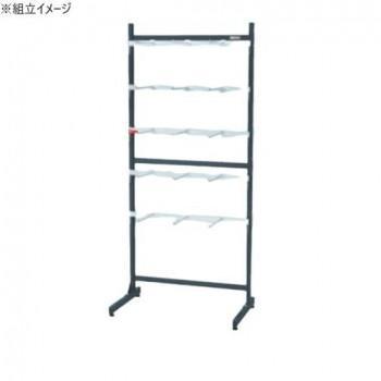 サカエ 仕合わせ取り合わせ 引っ掛かりハンガー手合い据えつける式 892×550×2005粍 引っ掛かり15個付 PLS-20300D