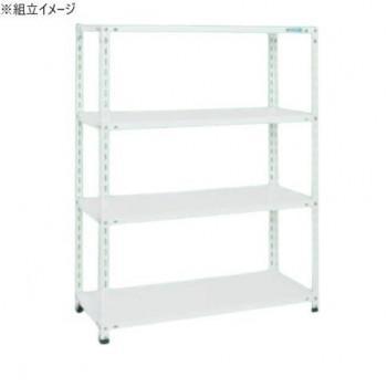 サカエ 販売店仕合わせ 1200×600×1500粍 白いこと 4段手合い SHR-2124P