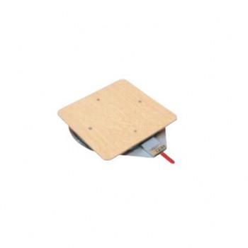 サカエ クルクル回転させる盤 合わせ板天板 400×509×30粍 御手手ストッパー付 KS-40T