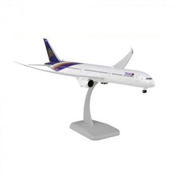 HOGAN WINGS B B787-10 タイ王国インターナショナル飛行 ランディングギア・スタンド付 1/200規摸 12158GR