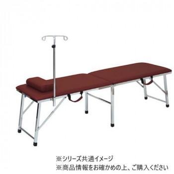 高田寝台製造所 緊災用ムーブ (折りたたみ式携帯型寝台) 幅50×長さ180×高さ55珊 点火装置赤銅色 結核症-983