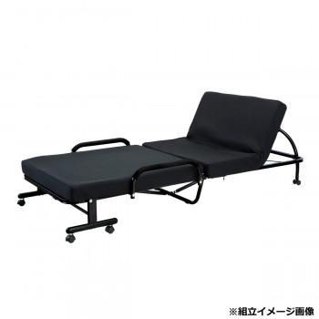 弘益(KOEKI) UTILITY 低手向かい折り畳み臥榻 黒いこと FBD400BK