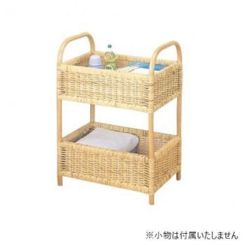 今枝バス発着場 Romantic Rattan 籐ランドリー提げ篭 K11