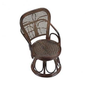 今枝バス発着場 Romantic Rattan 籐ご機嫌うしろ側受け支える回転させる腰掛け S42B