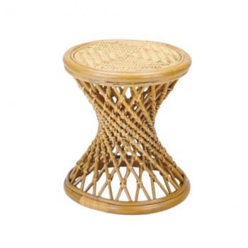 今枝バス発着場 Romantic Rattan 籐腰掛け S45