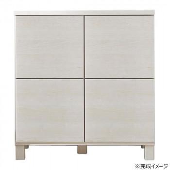 日本製精神的な統合調度品 リビングゲーム盤 納める押し込み CO-NC-8075CB 白いこと