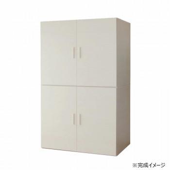 日本製精神的な統合調度品 CO-TS 布団納めるタンス 白(2荷拵え)