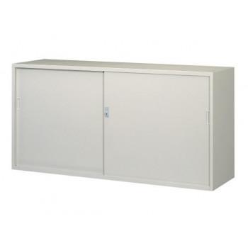 一般書庫/D:515タイプ 6×3深型引違書庫(スチール戸) 棚板4枚付 ニューグレー COM-N306DW|ワールドデポ