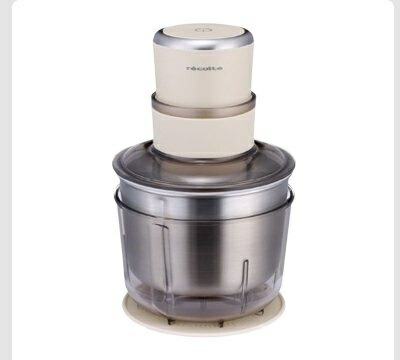 recolte（レコルト） フードプロセッサーコンボ RCP-6(W) 大静電容量 パウダーコンパクト 一台多役 時短 離乳食 みじん切り 引っ掻き回す 勝手もと家電 膳立て物の具