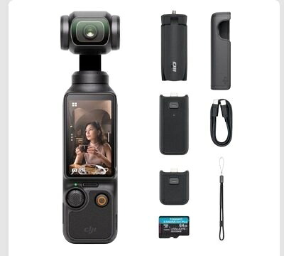 DJI Osmo Pocket 3 ジンバルカメラ スペシャルバンドル DJI Osmo Pocket 3 BUNDLE MICRO-SD (64GB) POCKET3 BUNDLE DJI POCKET3 BUNDLE｜ワールドデポ