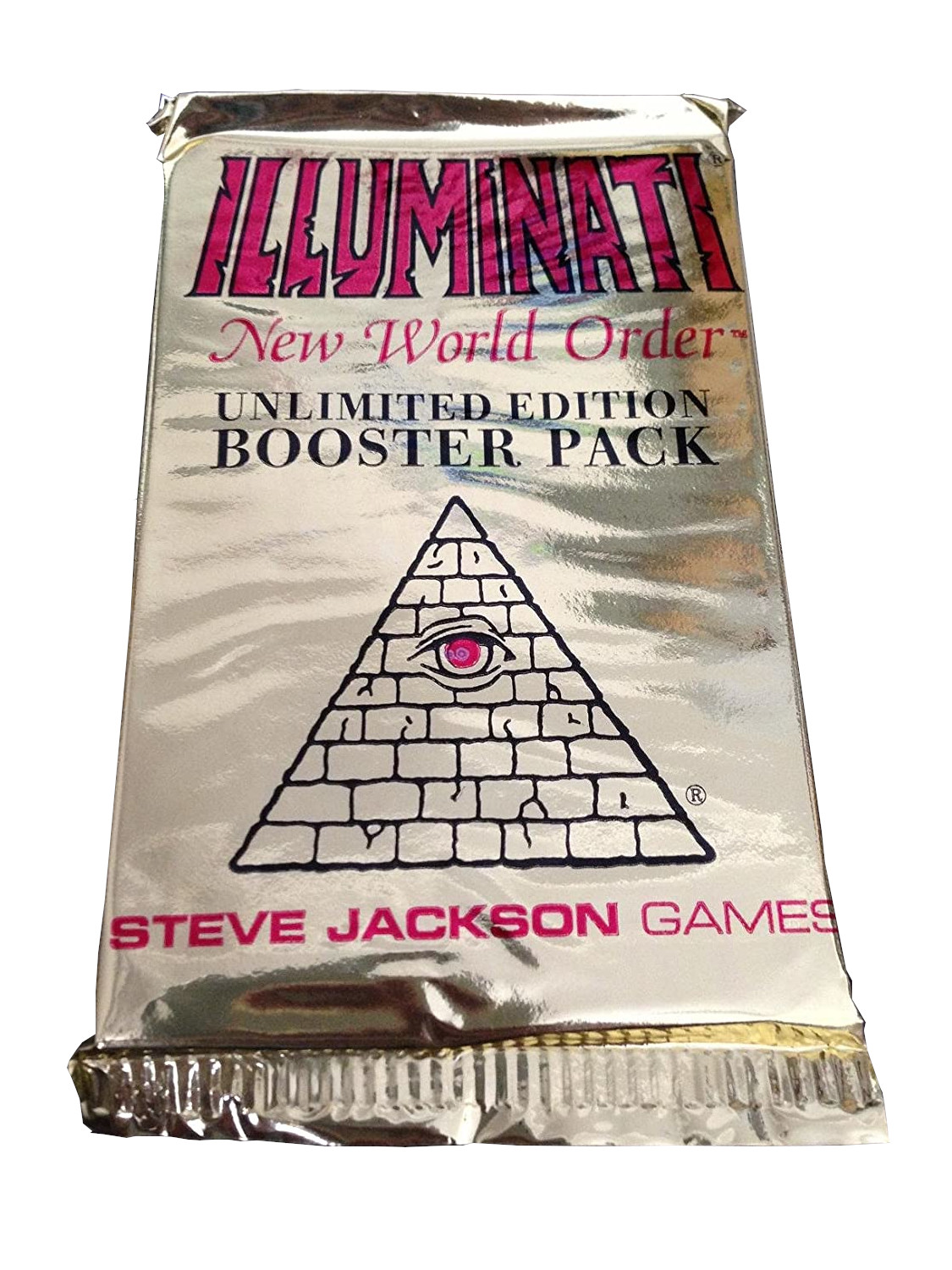 送料0円 1994-1995 ILLUMINATI NEW WORLD ORDER Card Game Factory SEALED CCG INWO:  Limited Ed Booster Pack P
