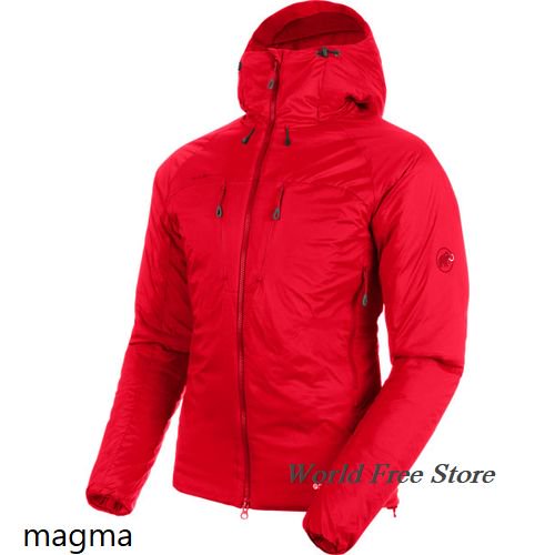 マムート ライム IN フレックス フーディ ジャケット メンズ Mammut Rime IN Flex Hooded Jacket Men 1013-00500 color:magma size:L