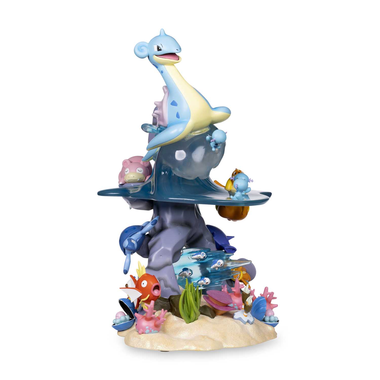 名入れ無料 海外ポケモンセンター限定 Ocean Of Friendship Figure ポケモン 友情の海 フィギュア ピカチュウ ラプラス 並行輸入品 Fucoa Cl