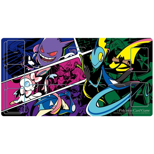 ポケモン - 【新品】ポケモンカードゲーム　ラバープレイマット　かがやくゲッコウガ　2個セット ポケモンカードゲーム ラバープレイマット かがやくゲッコウガ