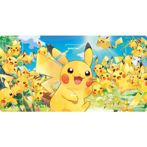 楽天市場】ポケモンカードゲーム ラバープレイマット ピカチュウ
