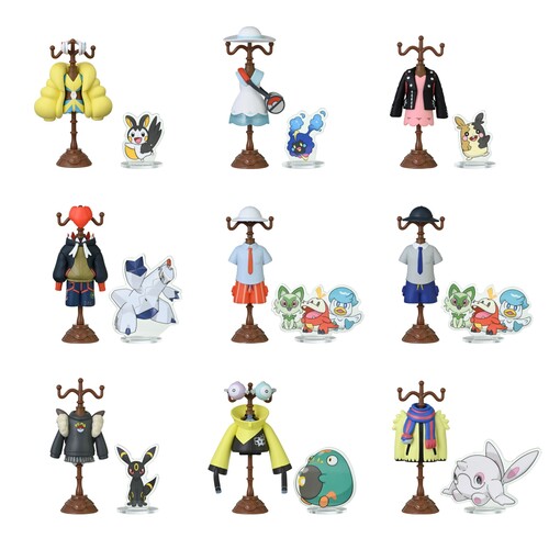ポケモンセンターオリジナル フィギュア ミニチュアトルソー BOX ポケモントレーナー コスチューム