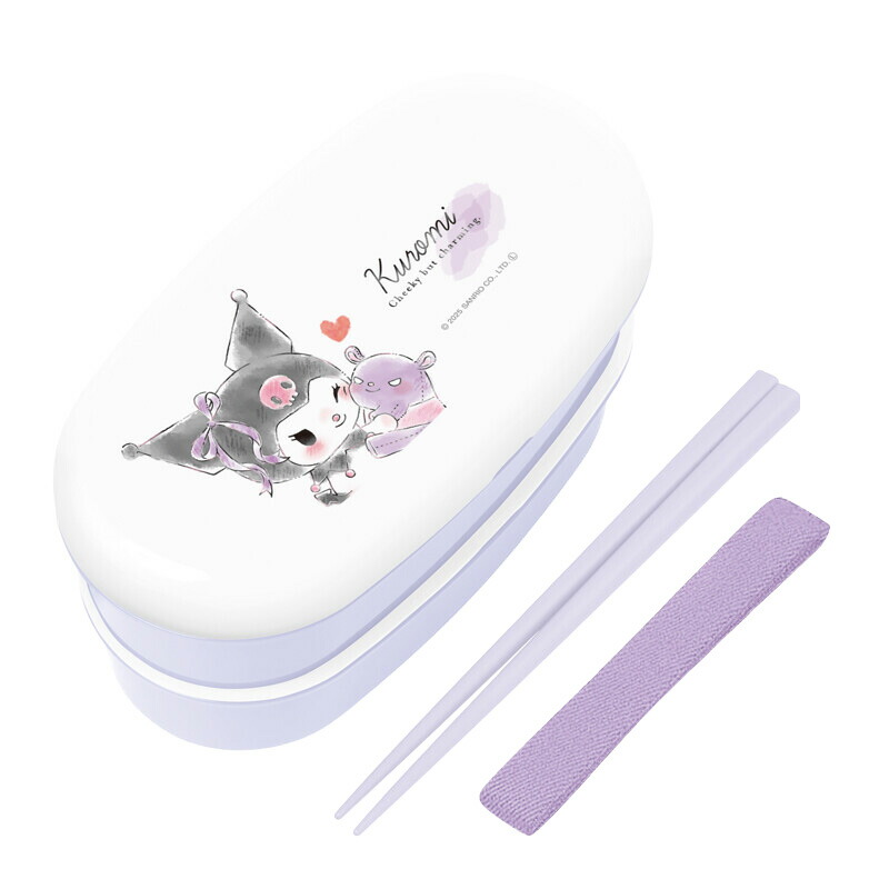 楽天市場】楕円レンジ2段ランチボックス 【クロミ】 抗菌加工 容量