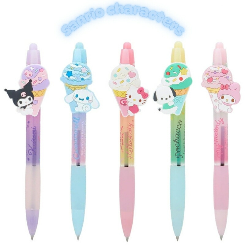 キティ　ボールペン　アイス ハローキティ ボールペン 日本製 サンリオ アイスパーティ