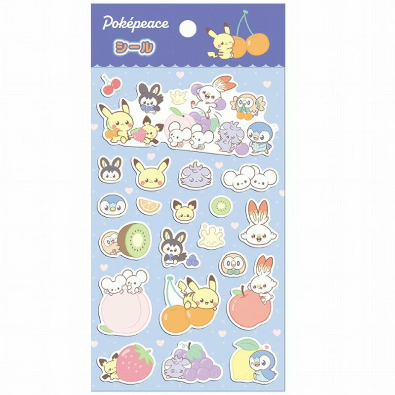 楽天市場】ポケモンセンターオリジナル ケース入り ピースシール