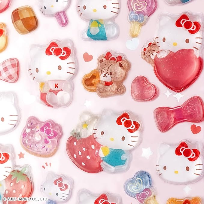 正規品】サンリオキャラクターズ ボンボンドロップシール ハローキティ