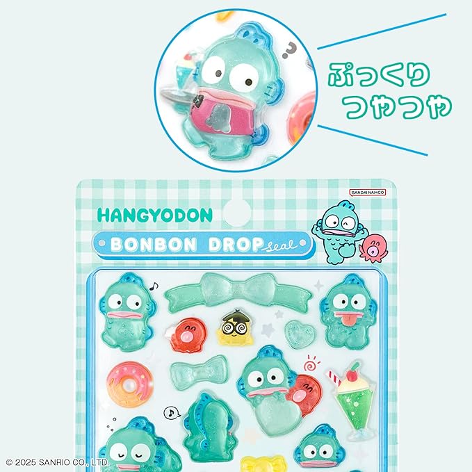 正規品】サンリオキャラクターズ ボンボンドロップシール ハローキティ