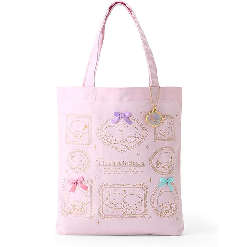 楽天市場】リトルツインスターズ キキララ トートバッグ うちわ 収納