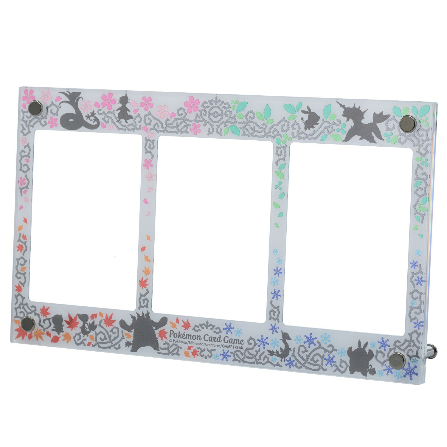 ポケモンカード　３連ディスプレイフレーム　進化の軌跡　フシギバナ・リザードン 4521329432939.jpg