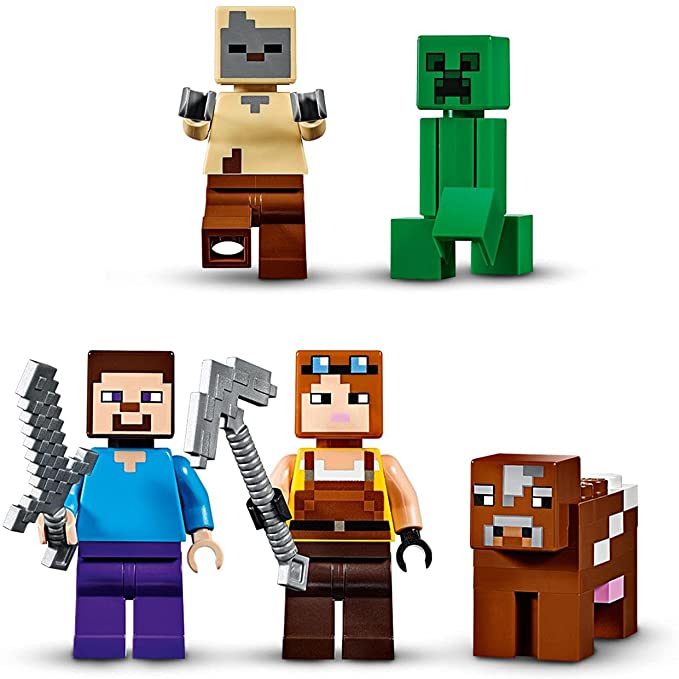 レゴ Lego マイン手工芸品 すさまじいクリーパー姿態の金山 Ciptasuksesmedika Com