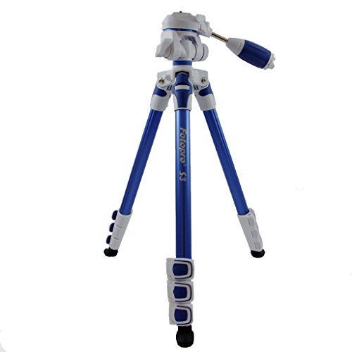 Fotopro 三脚 S3 Live RD アルミ 4段 2WAY雲台 レッド 817860 Fotopro フォトプロ S3 Live RD(レッド) FOTOPRO アルミ4段三脚