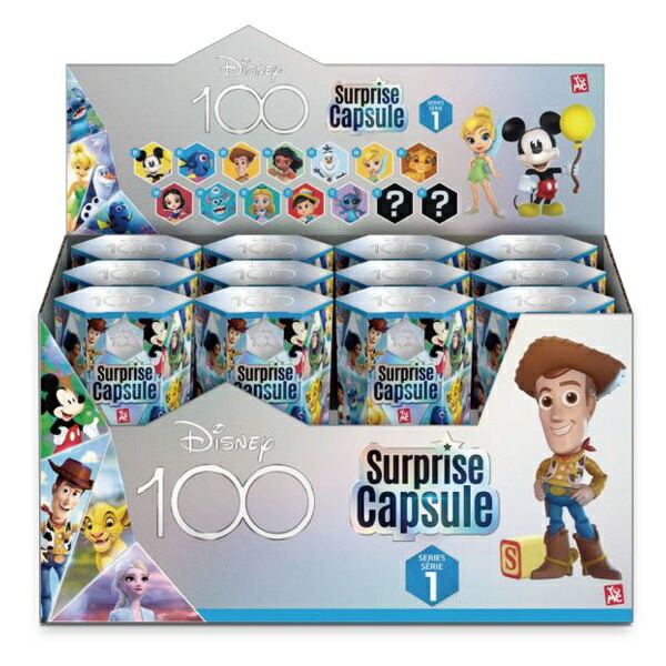 ディズニー100 サプライズカプセル シリーズ２　24個入り 楽天市場】ディズニー100 サプライズカプセル シリーズ2 1BOX