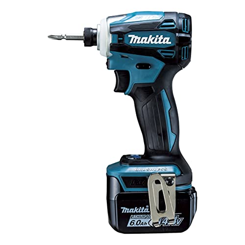 マキタ Makita 申し受ける式インパクトドライバ 青 14.4V6Ah バッテリ2本・申し受ける器・容れもの付 TD162DRGX