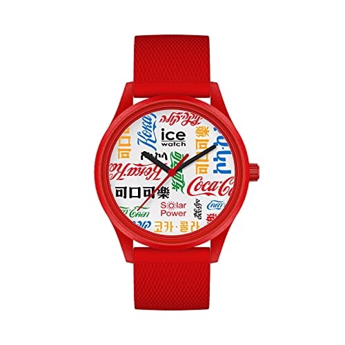 コカ・コーラ & アイスウォッチ チーム レッド ミディアム 019620 時計 腕時計 メンズ ユニセックス Ice solar 太陽電池 ソーラー