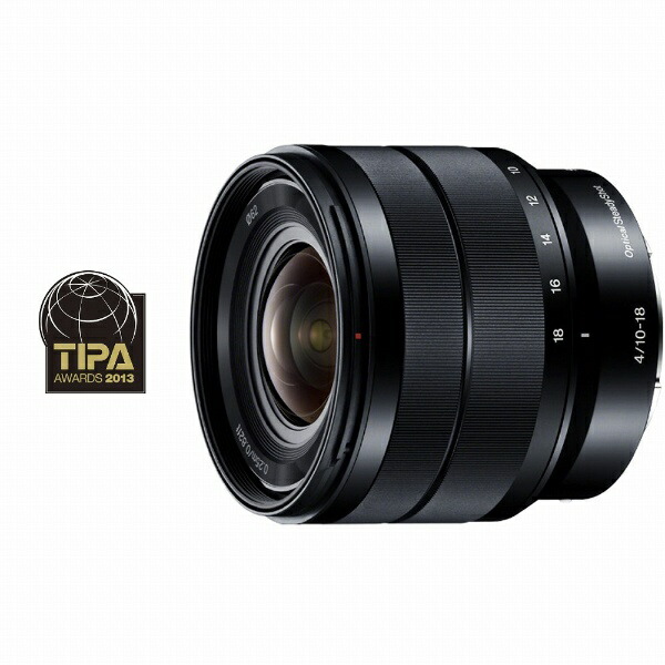 ソニー SONY カメラレンズ E 10-18mm F4 OSS APS-C用 ブラック SEL1018 ソニーE ズームレンズ