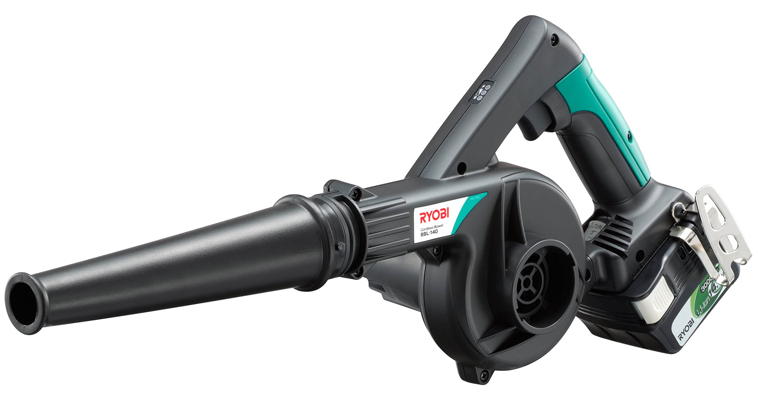 訳あり 京セラ(Kyocera) 旧リョービ 充電式ブロワ 14.4V BBL-140 【電池パック・充電器を標準付属 】 連続使用時間28・40分 風量0~2.3m3/min 風圧0~3.5kPa 充電時間27分