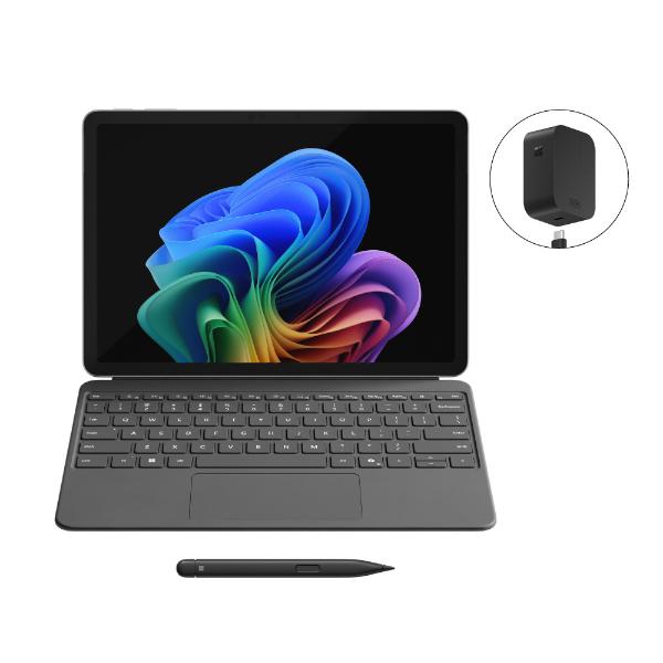 Microsoft マイクロソフト ノートパソコン Surface Pro 12インチ プラチナ+キーボード(スリムペン付き)+充電器 EP2-46399