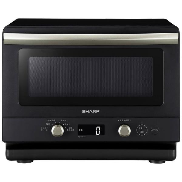 SHARP シャープ 単機能レンジ ブラック RE-TD186-B 18L 50/60Hz