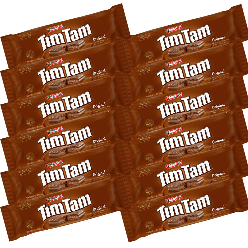 楽天市場】ティムタム クラシック ダーク200g 24個セット 送料