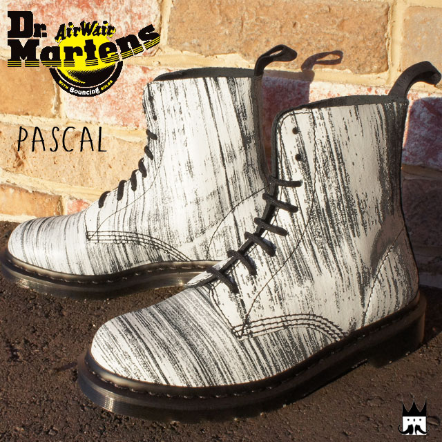 最安値に挑戦 楽天市場 送料無料 ドクターマーチン Dr Martens パスカル レディース ブーツ Pascal レースアップブーツ ショートブーツ ショート丈 8ホール カジュアル ホワイト ブラック Evid 5 ワールド靴店 正規激安 Www Tepezala Gob Mx