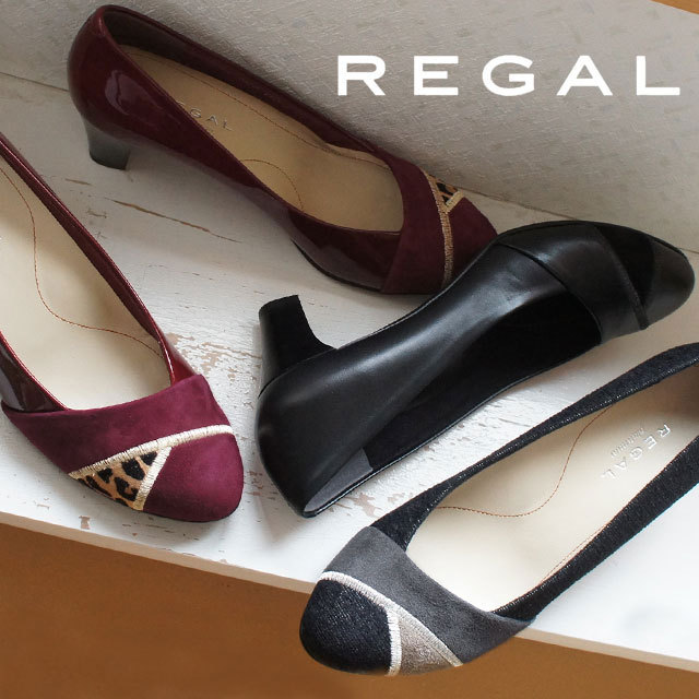 REGAL バイカラー　ブラック×ベージュ　パンプス　リーガル　レザー 楽天市場】リーガル レディース パンプス 本革 F11K 白 ホワイト