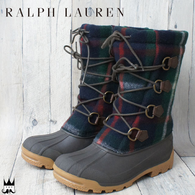 black ralph lauren polo boots