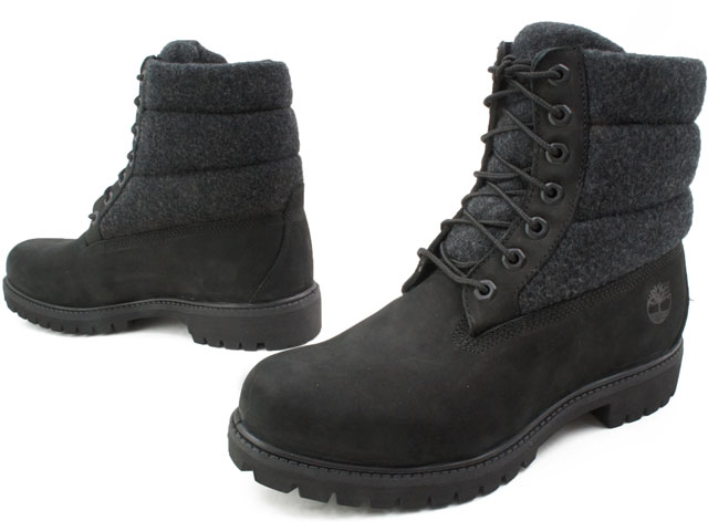 black timberlands size 4