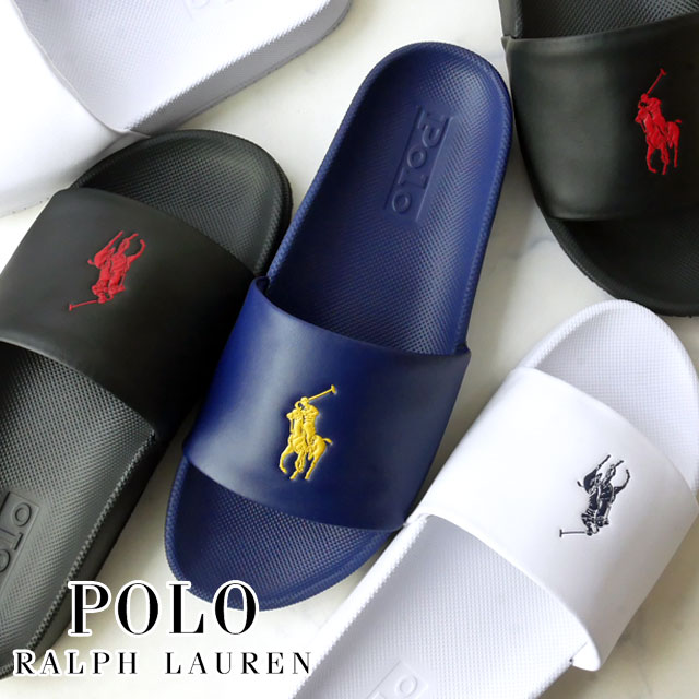 ポロ ラルフローレン Polo Ralph Lauren メンズ シャワーサンダル サンダル Cayson Rd11 非公式シューズ 下足 墨染め 墨ぞめ 海軍 白さ 送料無料 Evid Cannes Encheres Com