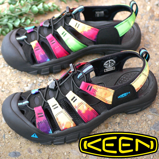 キーン KEEN メンズ サンダル ニューポート レトロ スポーツサンダル スポサン アウトドア 靴 タイダイ柄 1018804 オリジナルタイダイ 送料無料 最強翌日配送 evid