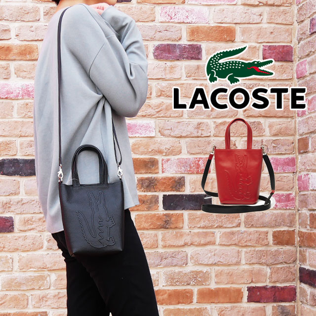 LACOSTE LACOSTE ラコステ LACOSTE バッグ ポシェット レディース