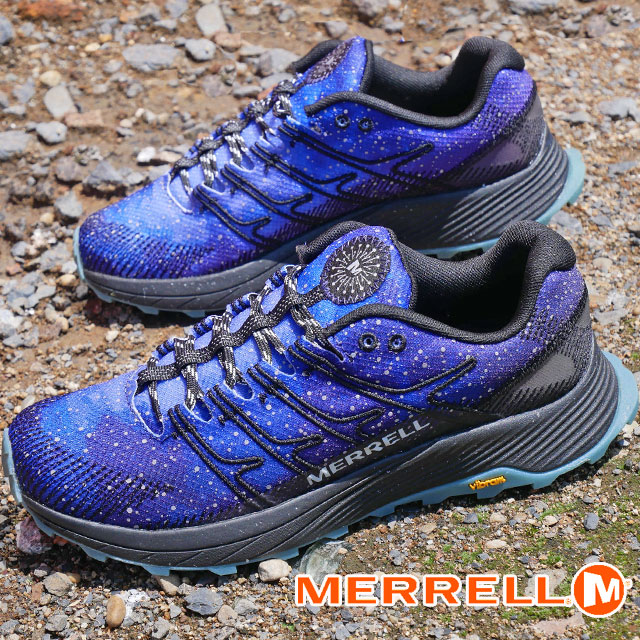 MERRELL スニーカー 紫 星空模様 MERRELL スニーカー 紫 星空模様