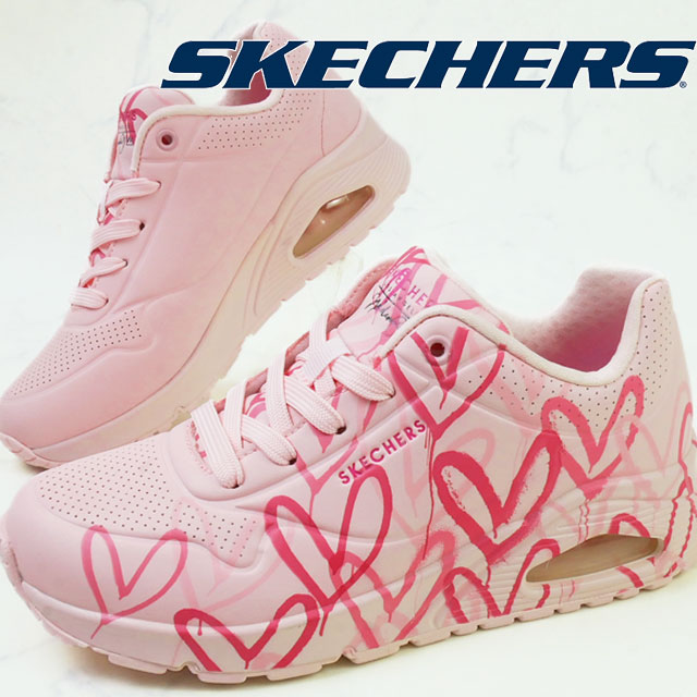 メール便指定可能 スケッチャーズ Skechers Womens スニーカー ピンク