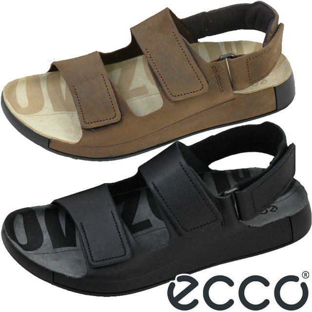 エコー ecco メンズ サンダル コンフォートサンダル スポーツサンダル レザーサンダル 500944 01001 ブラック 02482 ココアブラウン 送料無料 最強翌日配送 evid