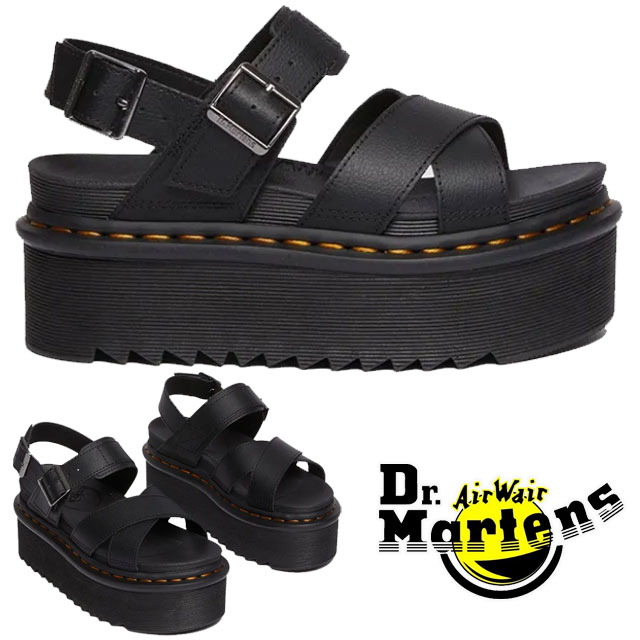 【Dr.Martens】プラットフォーム・ストラッピー・サンダル 楽天市場】【返品交換送料無料】ドクターマーチン 厚底靴