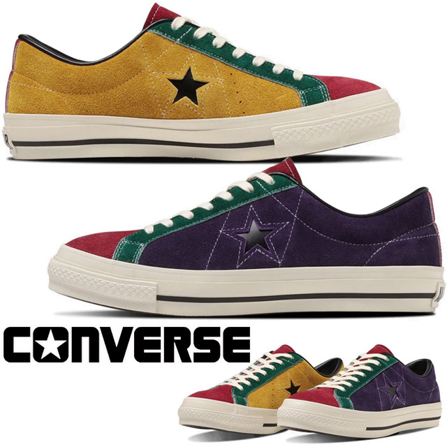 コンバース　ワンスター　jスウェードマルチカラー ONE STAR J SUEDE MT / ワンスター J スエード MT (マルチ